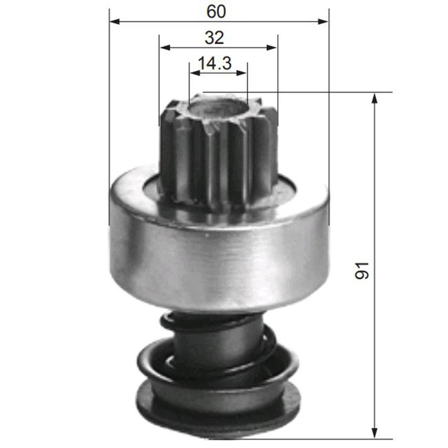 Bendix Starter Drive