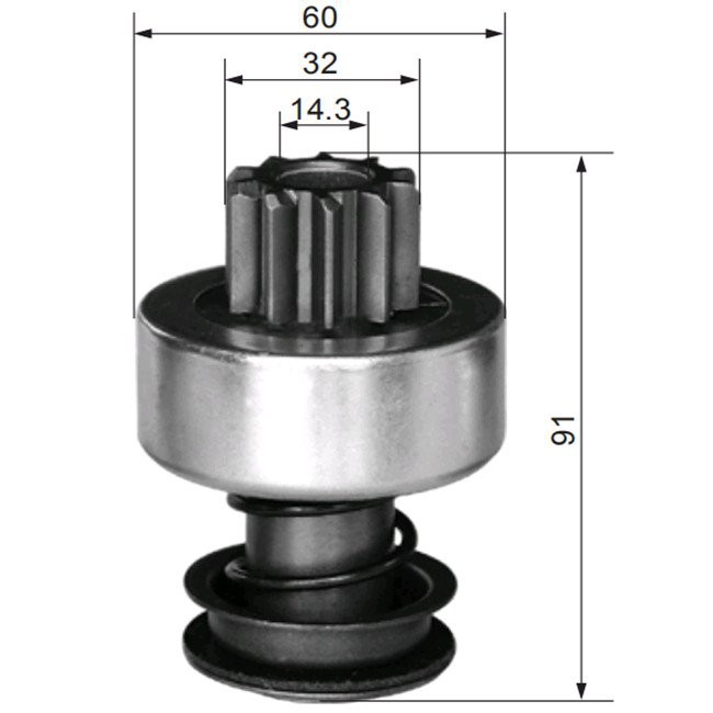 Starter Bendix Drive